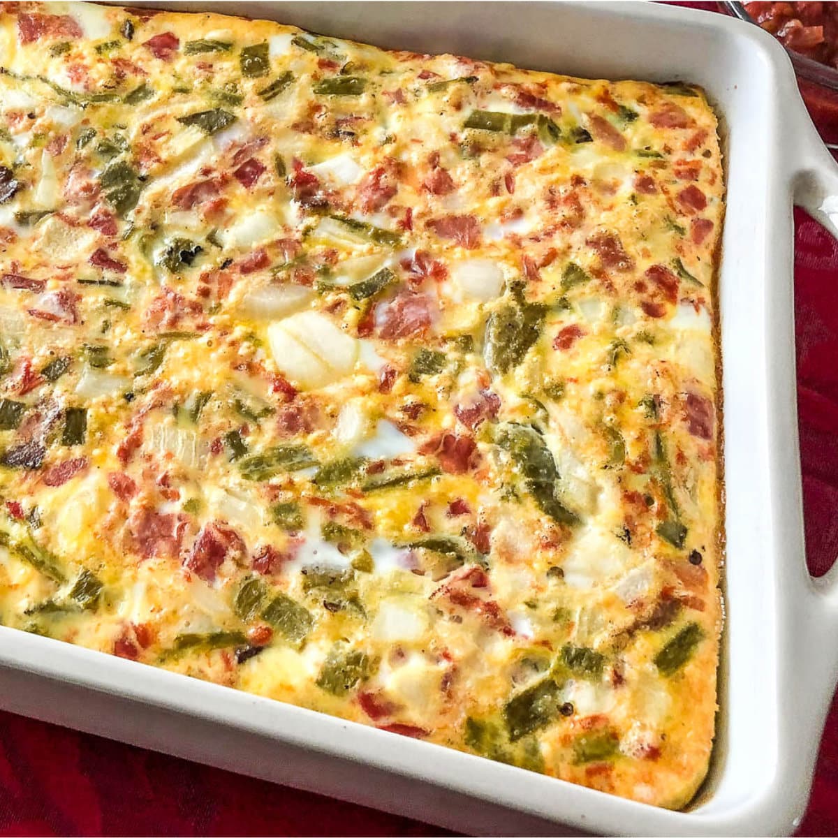 Delicious Baked Western Omelet