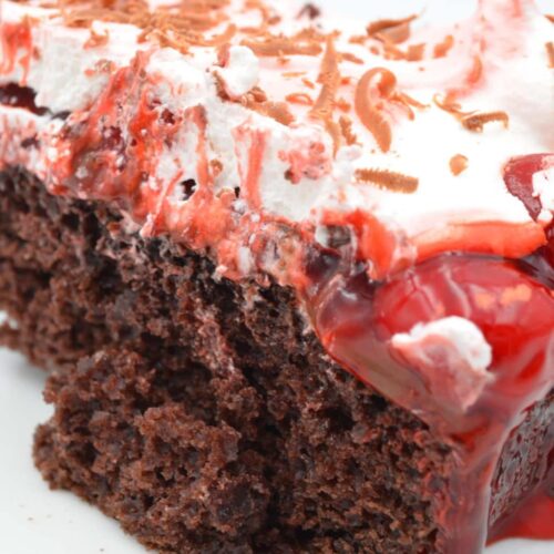 Black Forest Poke Cake