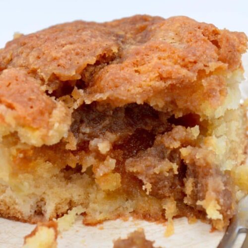 English Apple Coffee Cake