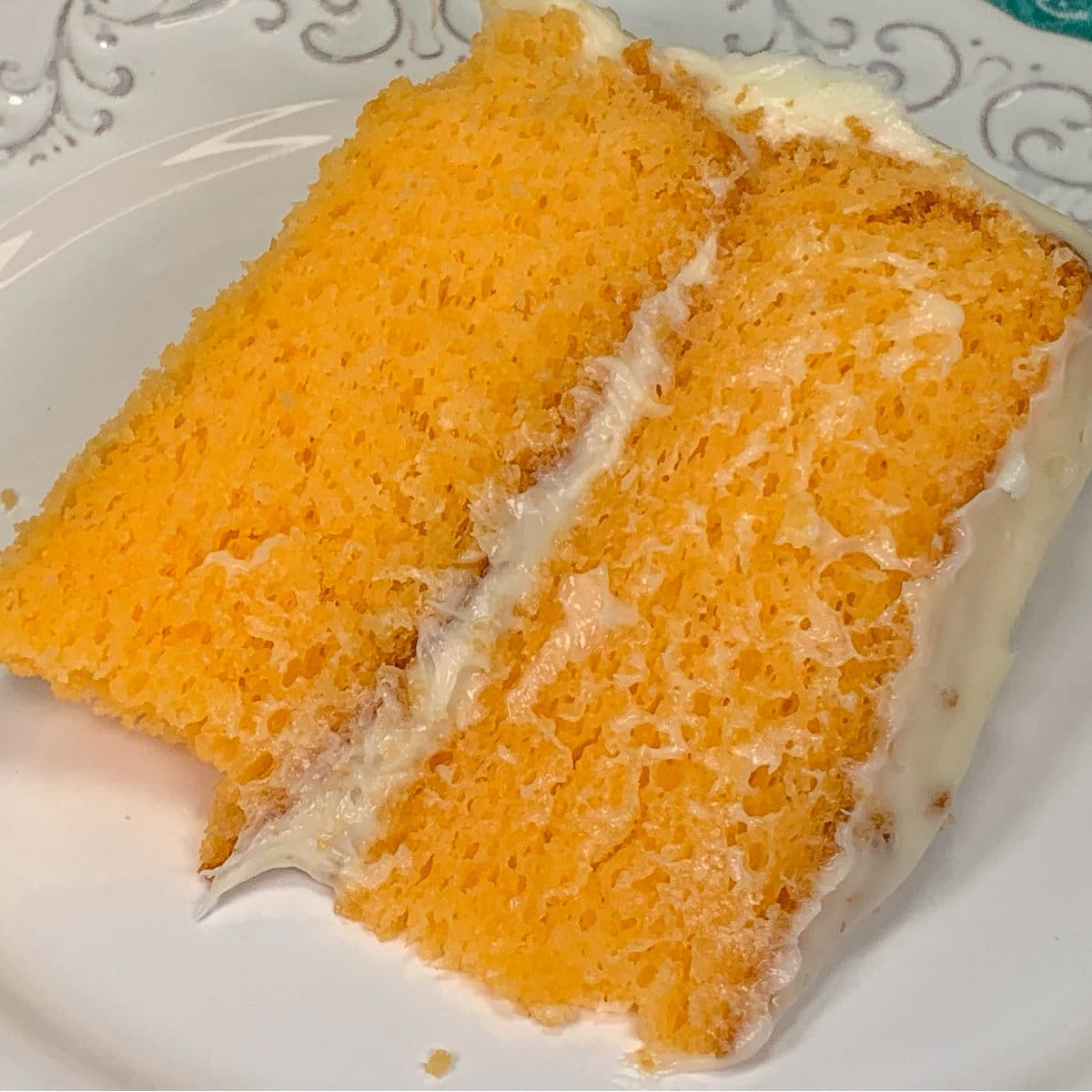 Orange Dreamsicle Cake