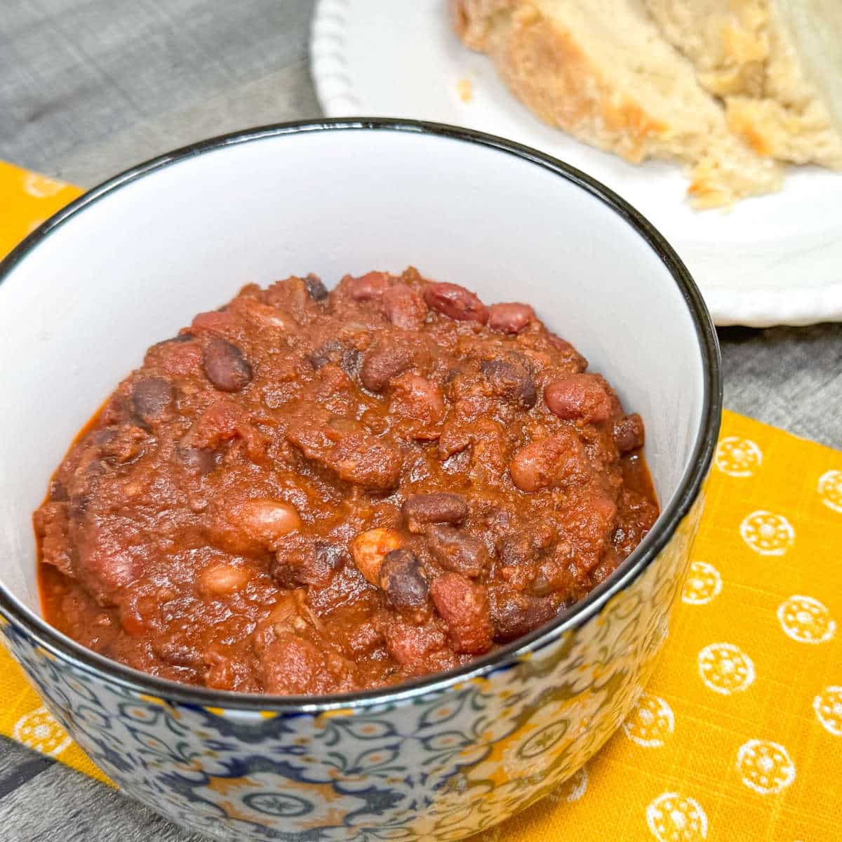 Spicy Chorizo and Bean Chili