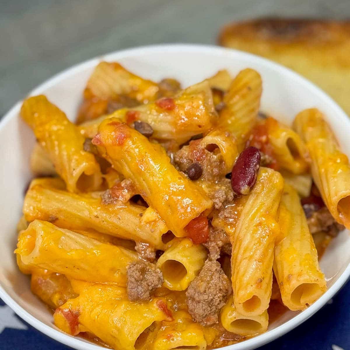 One Pot Chili Mac and Cheese