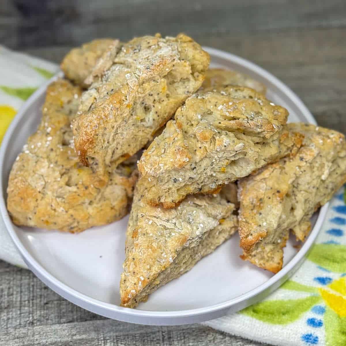Lemon Poppy Seed Scones