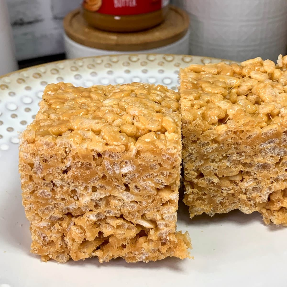 Cookie Butter Rice Krispie Treats