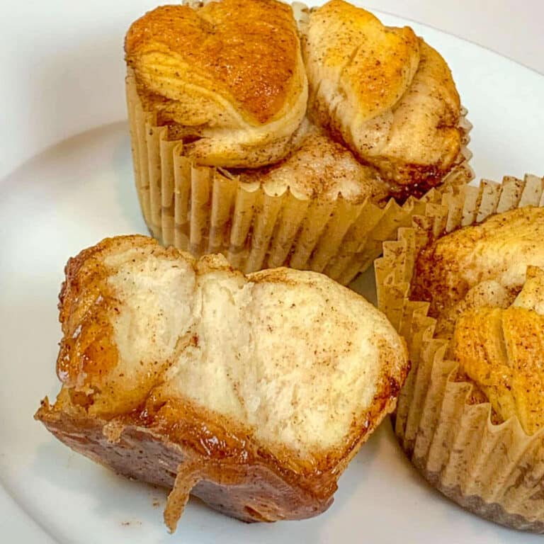 maple syrup monkey bread muffins
