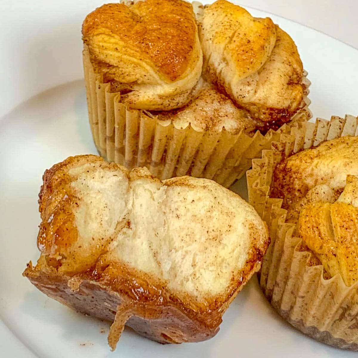 Maple Syrup Monkey Bread Muffins