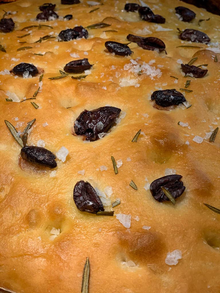 Focaccia Kalamata Olives