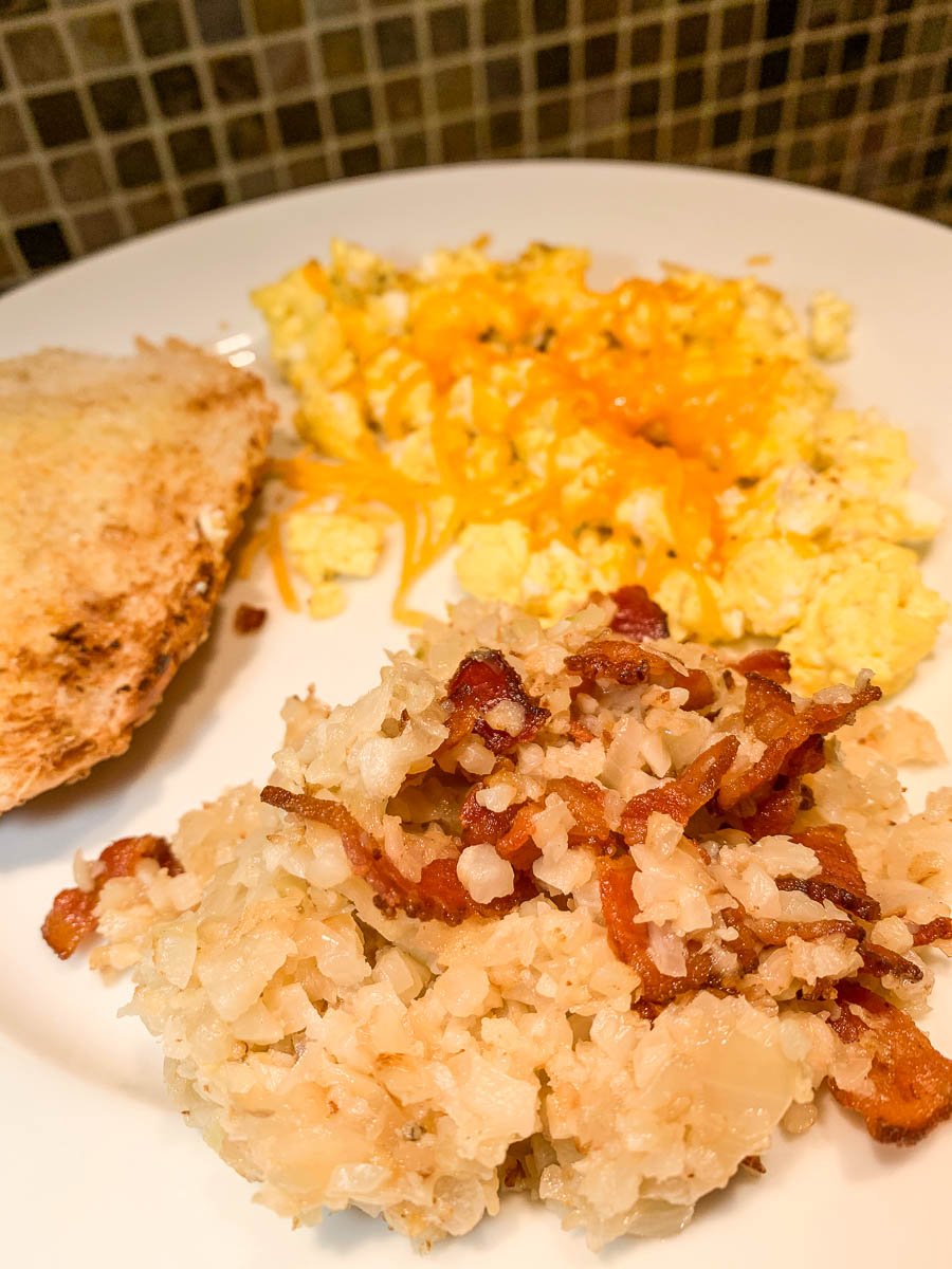 keto bacon hash