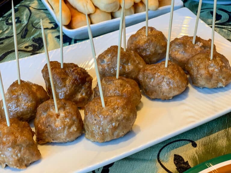peanut butter turkey meatballs