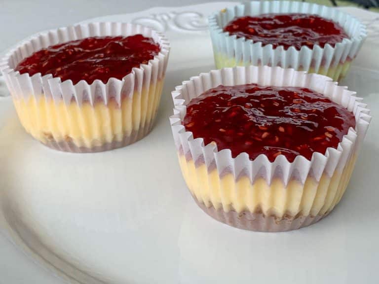 Raspberry Cheesecake Bites