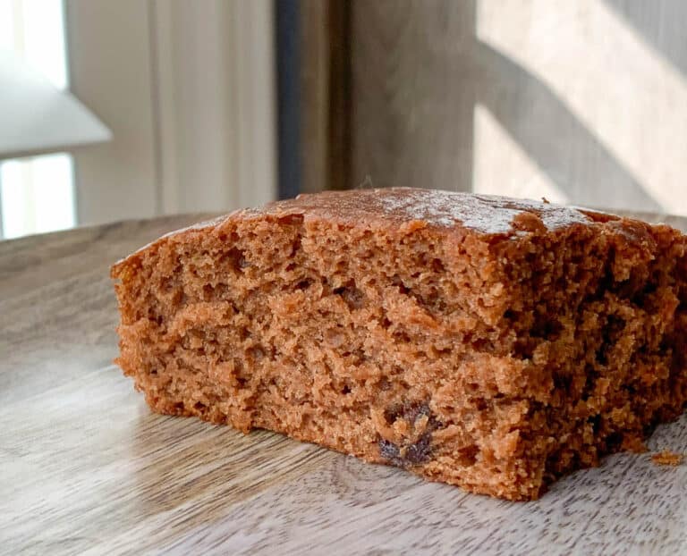 double chocolate banana cake