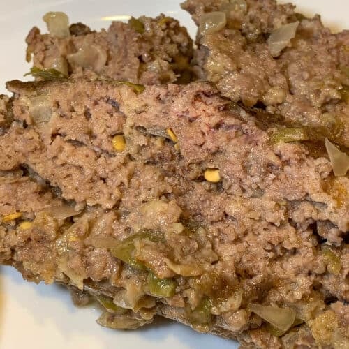 green chili meatloaf
