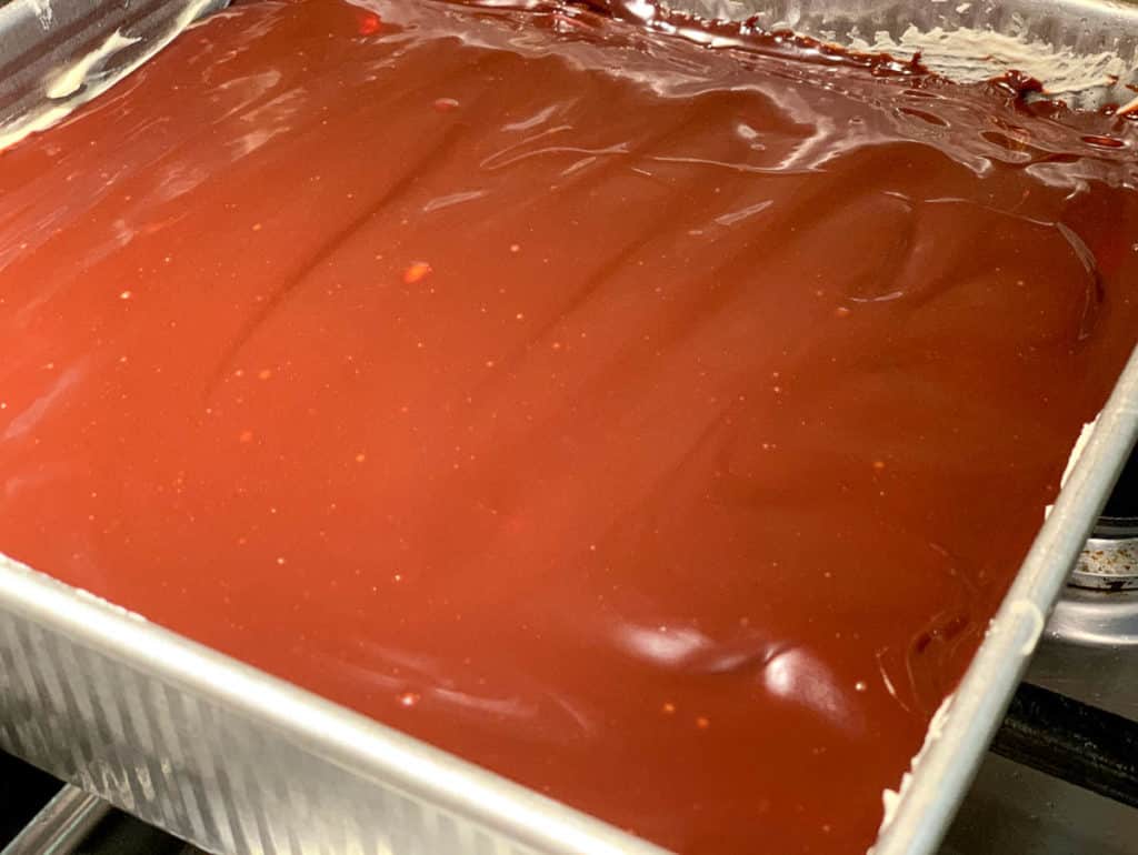 baileys irish cream brownies with chocolate ganache