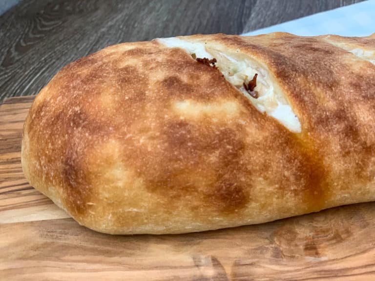 chicken bacon ranch stromboli