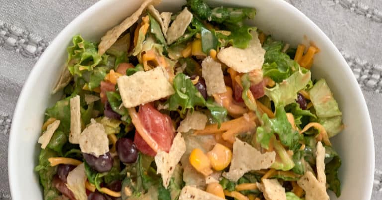 ranch bbq chopped salad