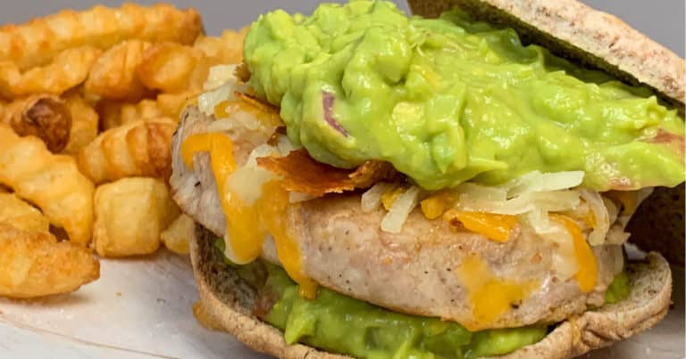 avocado turkey burger sauce