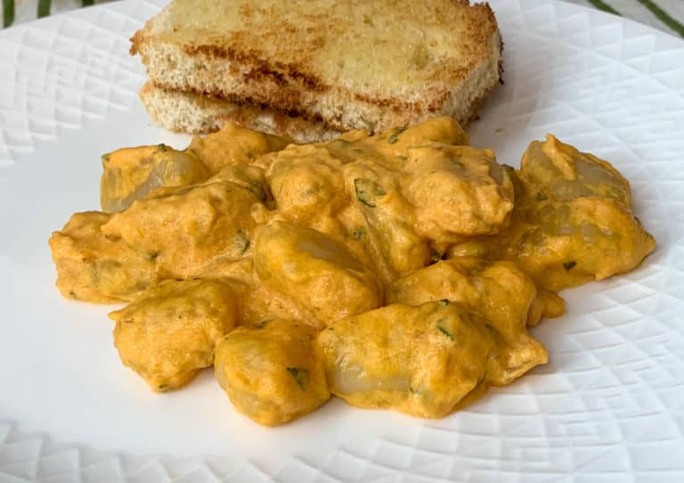 pumpkin gnocchi alfredo