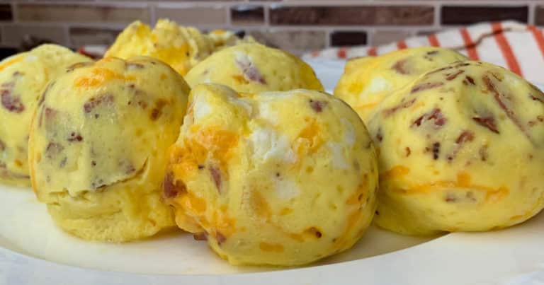 bacon and cheese egg bites