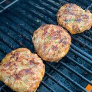 patties on the grill