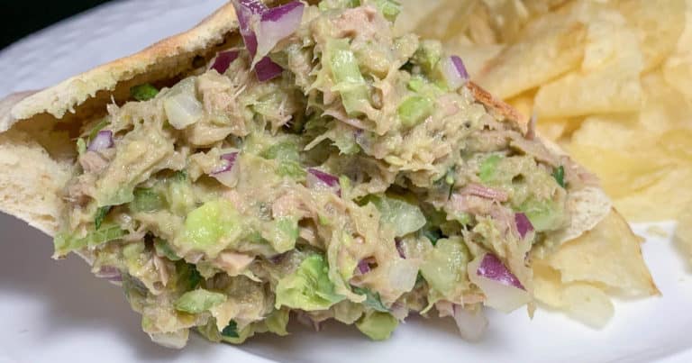 avocado tuna salad
