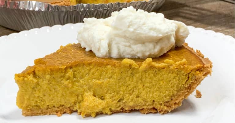 bourbon spiced pumpkin pie