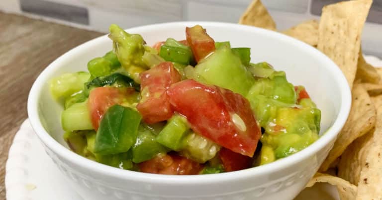 simple avocado salsa