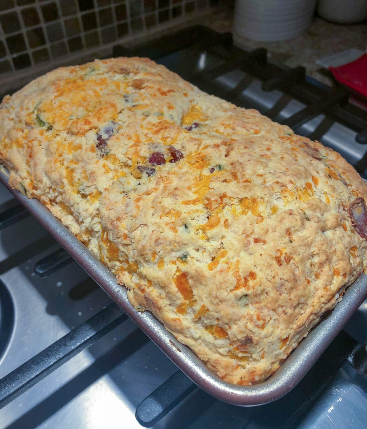 bread fresh out of the oven