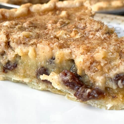 Sour Cream Raisin Pie Hot Rod's Recipes