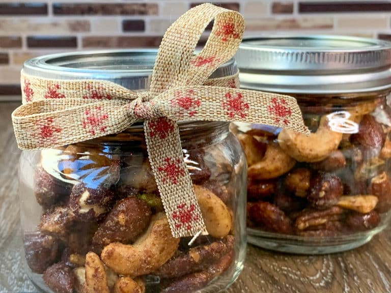 sweet and spicy mixed nuts