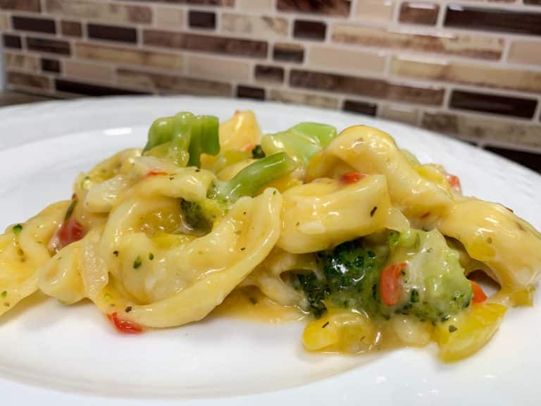 broccoli cheese tortellini bake