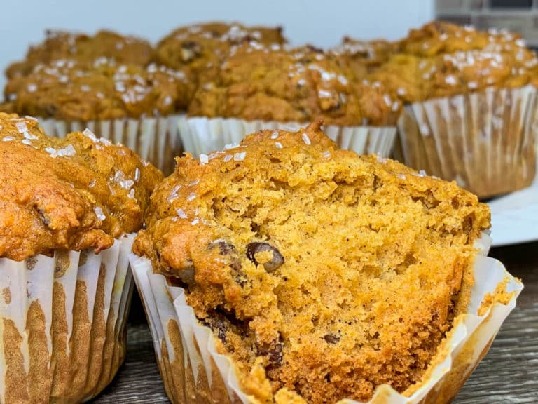 pumpkin honey muffins