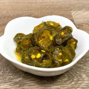 Easy Candied Jalapeños