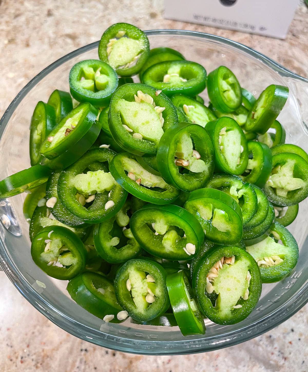 sliced jalapeños