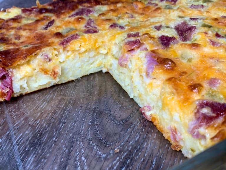 green chili breakfast bake