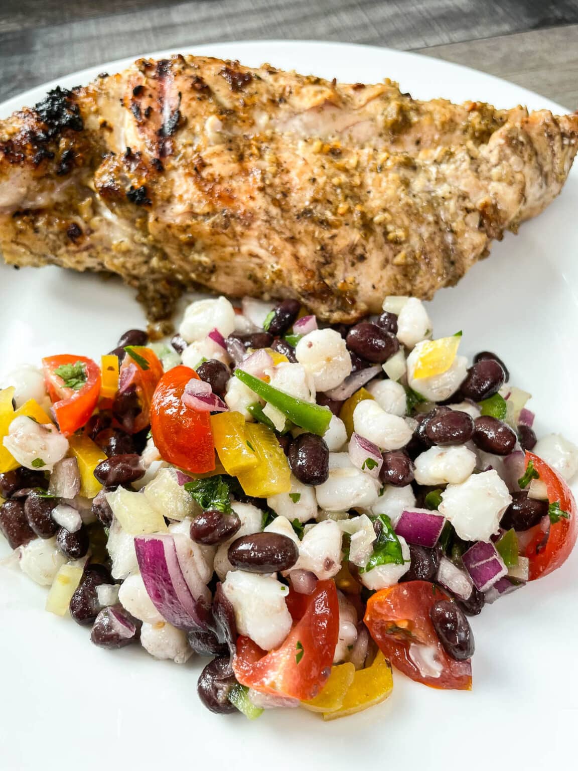 Mexican Black Bean and Hominy Salad Hot Rod's Recipes
