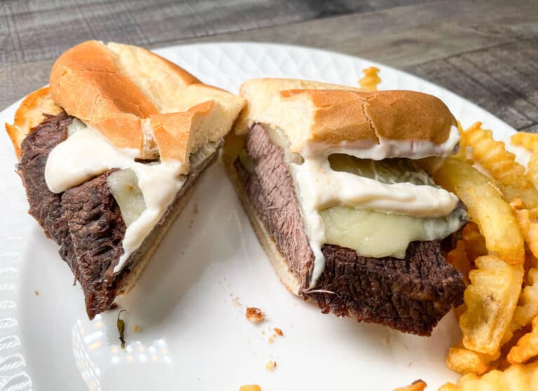 slow cooker roast beef sandwiches