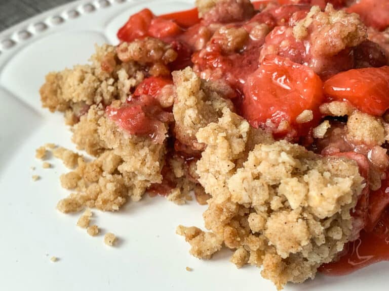 strawberry crisp