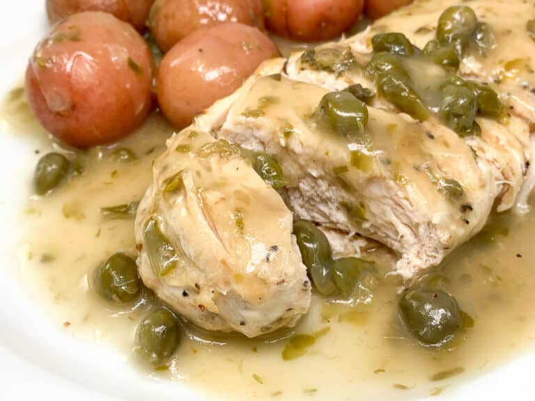 Slow Cooker Chicken Piccata
