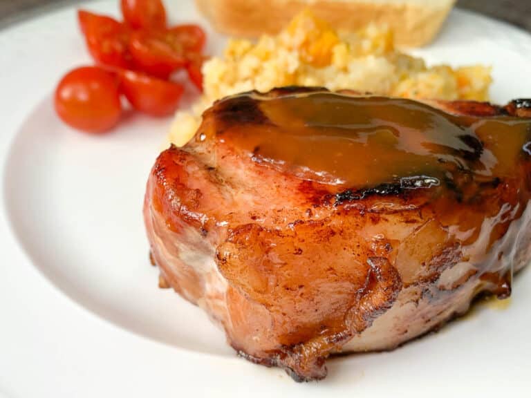 pork chops in orange sauce