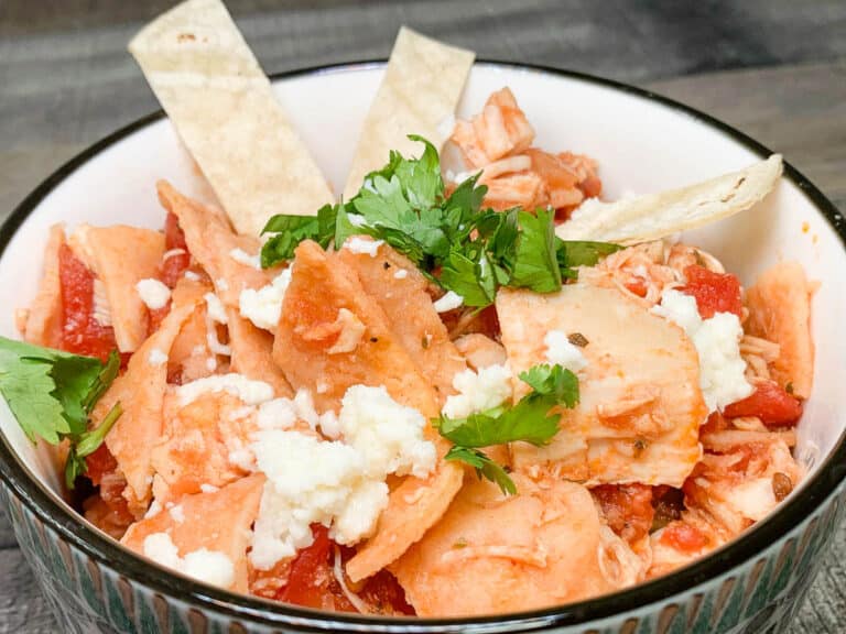 chicken chilaquiles