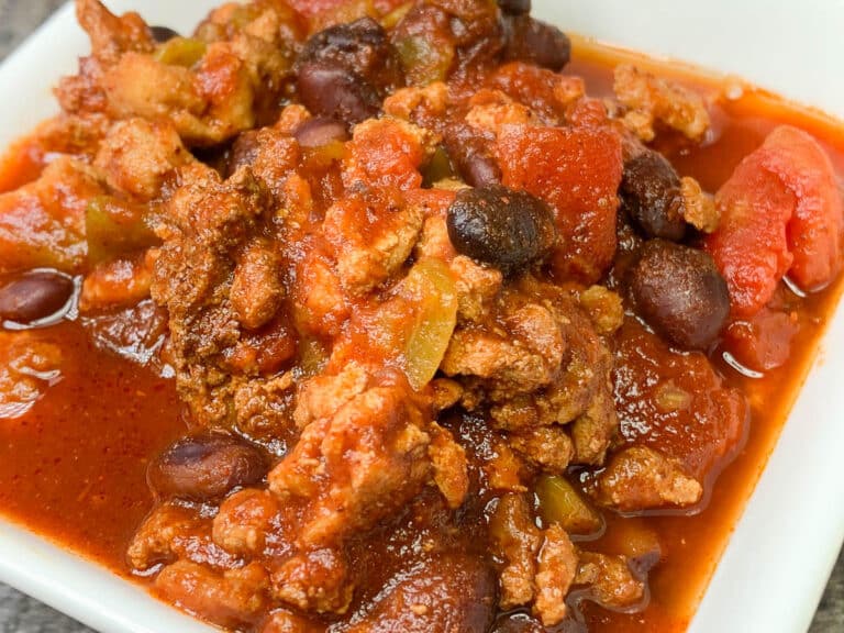 easy weeknight turkey chili