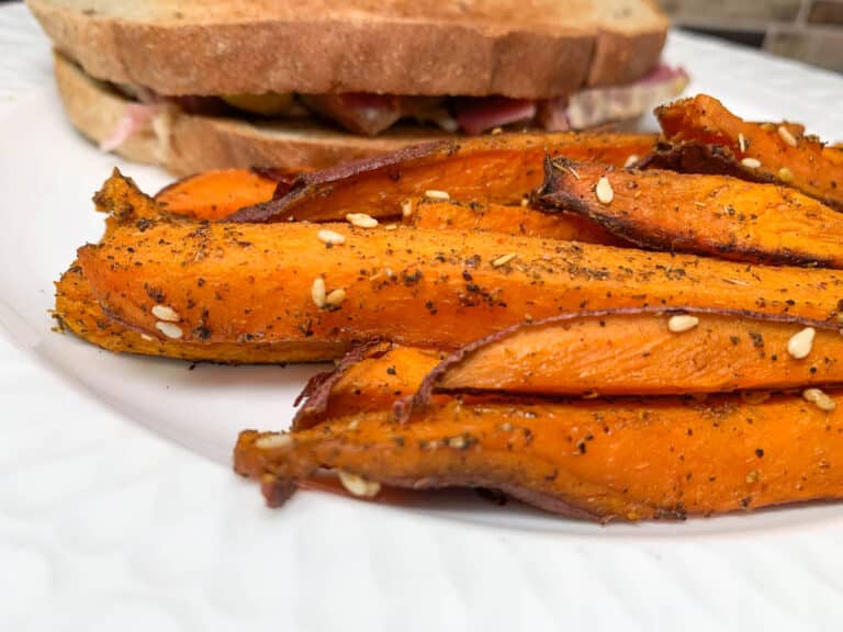 Baked Za’atar Sweet Potato Fries