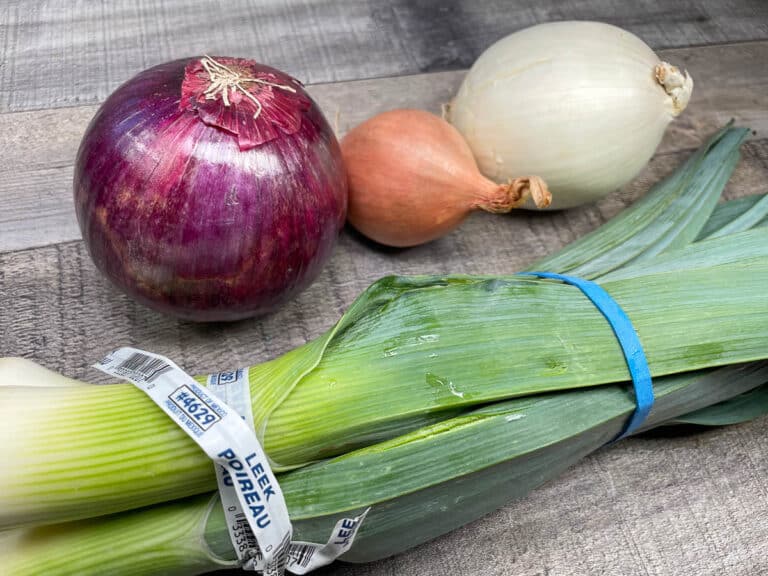various onions