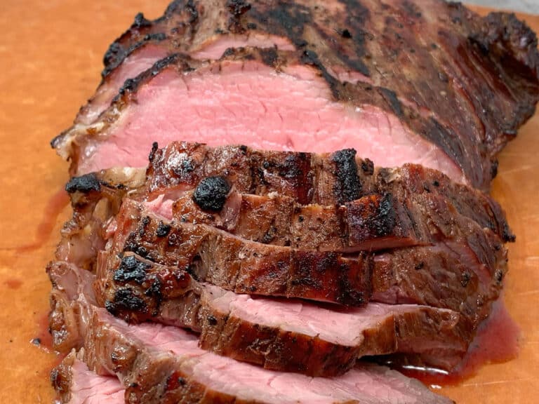 sliced tri-tip roast