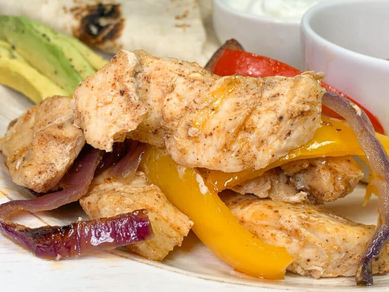 chicken bell peppers and red onions