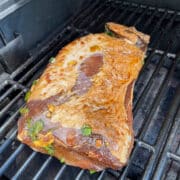 tri-tip on grill