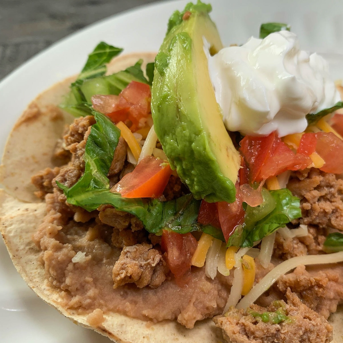 Homemade Turkey Tostadas