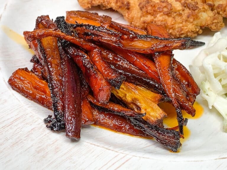 gochujang glazed carrots