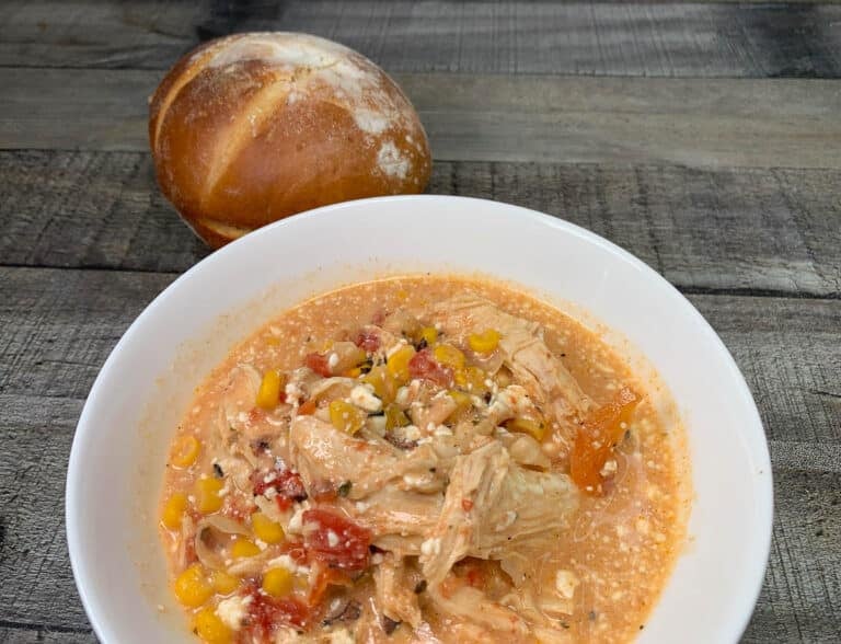 slow cooker buffalo chicken chili