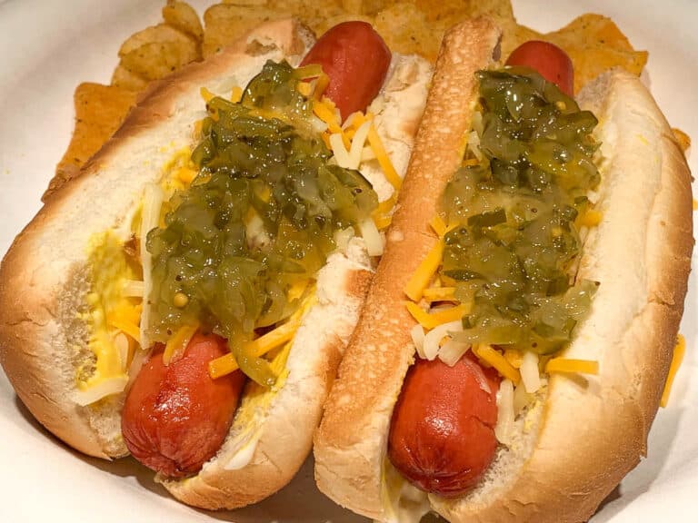 air fryer hot dogs
